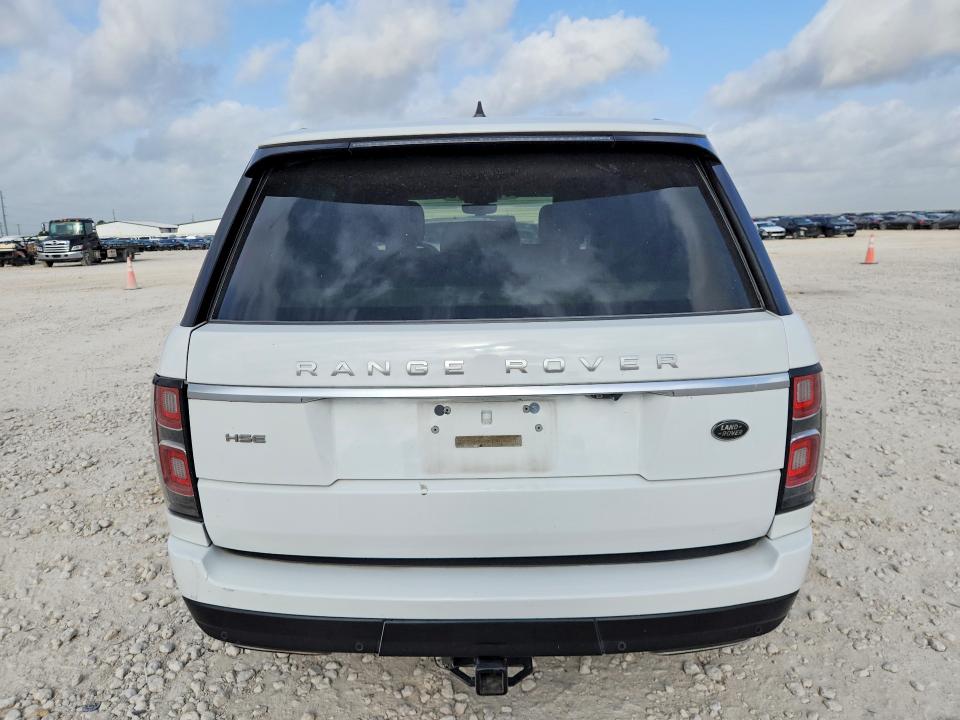 2019 Land rover RANGE ROVER VIN SALGS2SV6KA555229 COPART salvage auction — MECHANICAL, Tx - Certificate Of Title (P), sold $12,600 on 2026-08-20 (photo 6)