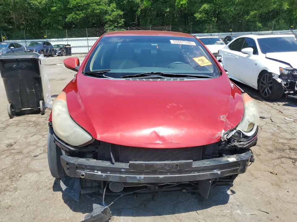 2011 Hyundai Elantra VIN KMHDH4AE1BU110283 COPART salvage auction — SIDE, Ga - Cert Of Title-Rebuilt Salvage, sold $500 on 2026-07-24 (photo 5)