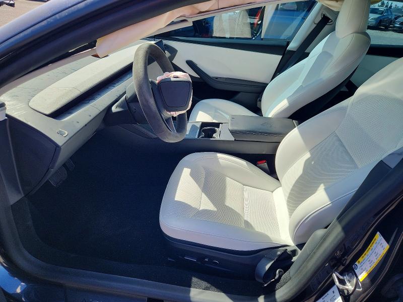 2024 Tesla Model 3 VIN 5YJ3E1EB5RF832382 COPART salvage auction — FRONT END, CA - SALVAGE CERTIFICATE, sold $6,300 on 2026-07-21 (photo 7)
