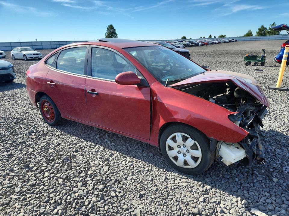 2008 Hyundai Elantra VIN KMHDU46D48U435482 COPART salvage auction — FRONT END, Wa - Bill Of Sale, sold $35 on 2026-07-08 (photo 4)