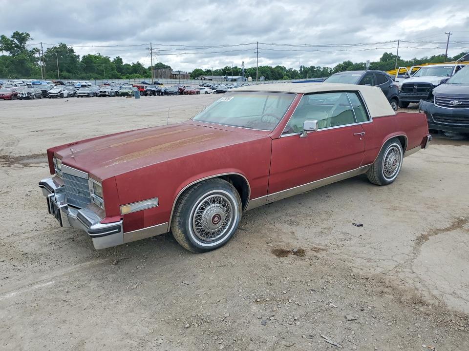 1984 Cadillac Eldorado VIN 1G6AL5789EE667604 — COPART salvage auction photo
