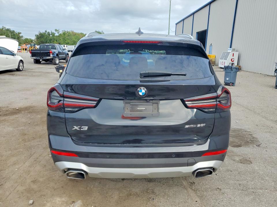 2023 BMW X3 VIN 5UX43DP04P9P51550 COPART salvage auction — UNDERCARRIAGE, Fl - Cert Of Title Slvg Rebuildable, sold $17,100 on 2026-07-13 (photo 6)