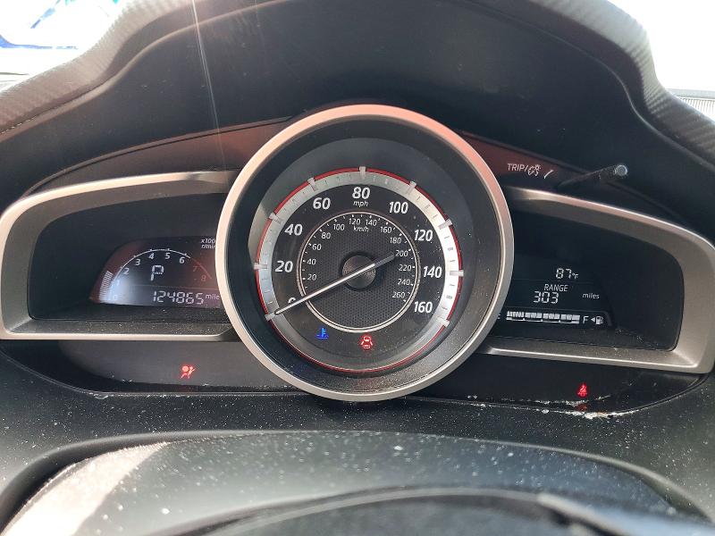 2016 Mazda 3 VIN JM1BM1U71G1335279 COPART salvage auction — SIDE, TX - SALVAGE VEHICLE TITLE, sold $1,100 on 2026-07-28 (photo 9)