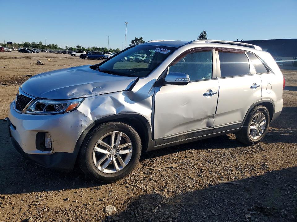 2014 Kia VIN 5XYKT3A66EG440021 COPART salvage auction — FRONT END, Oh - Cert Of Title-Salvage, sold $950 on 2026-07-28 (photo 1)