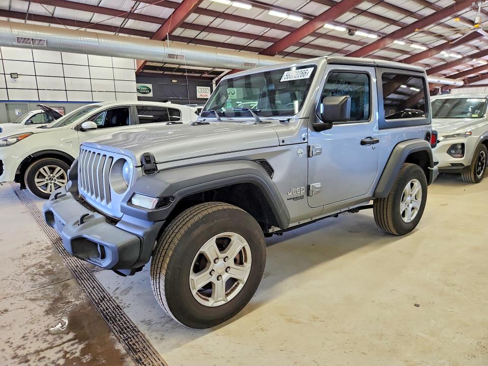 2019 Jeep Wrangler / VIN 1C4GJXAG6KW518405 COPART salvage auction — MINOR DENT/SCRATCHES, Ct - Certificate Of Title (P), sold $6,500 on 2026-07-02 (photo 1)