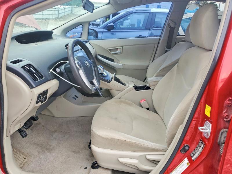 2010 Toyota Prius VIN JTDKN3DU7A0192222 COPART salvage auction — MINOR DENT/SCRATCHES, Oh - Cert Of Title-Rebuilt Salvage, sold $975 on 2026-07-18 (photo 7)