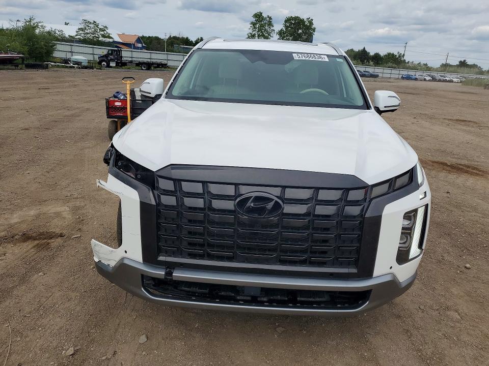 2024 Hyundai Palisade VIN KM8R5DGE1RU681966 COPART salvage auction — FRONT END, Oh - Cert Of Title-Salvage, sold $9,900 on 2026-07-16 (photo 5)