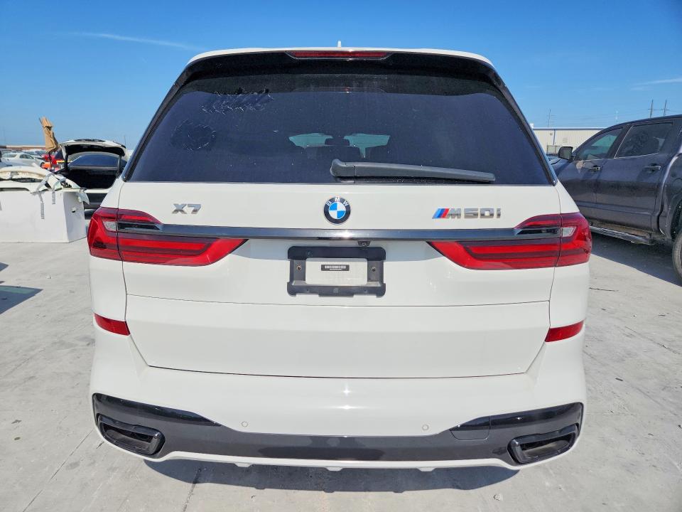 2022 BMW X7 VIN 5UXCX6C09N9J04849 COPART salvage auction — WATER/FLOOD, Tx - Salvage Title-Flood Damage, sold $11,800 on 2026-07-24 (photo 6)