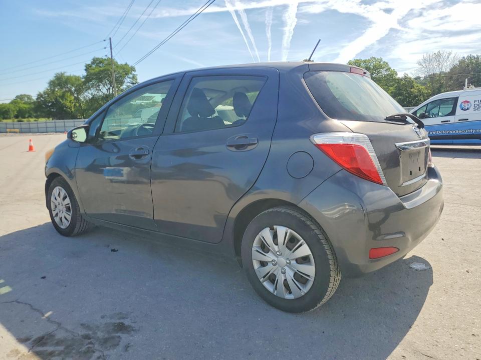 2013 Toyota Yaris VIN JTDKTUD35DD571655 COPART salvage auction — FRONT END, Tn - Salvage Certificate, sold $2,250 on 2026-07-27 (photo 2)