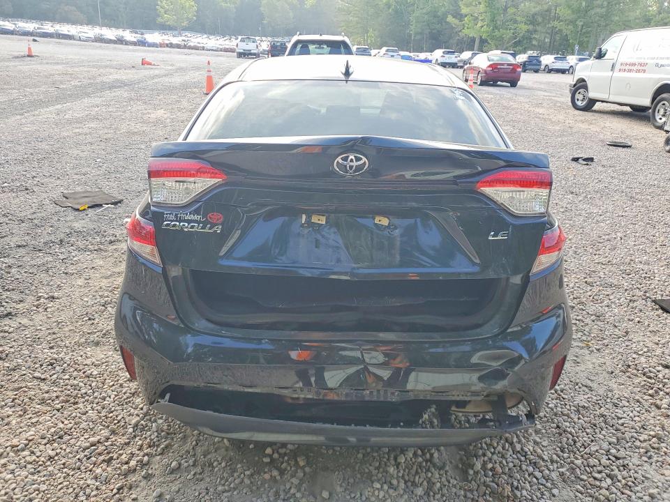 2020 Toyota VIN JTDEPRAE5LJ029475 COPART salvage auction — REAR END, Nc - Salvage Certificate Of Title, sold $4,500 on 2026-07-31 (photo 6)