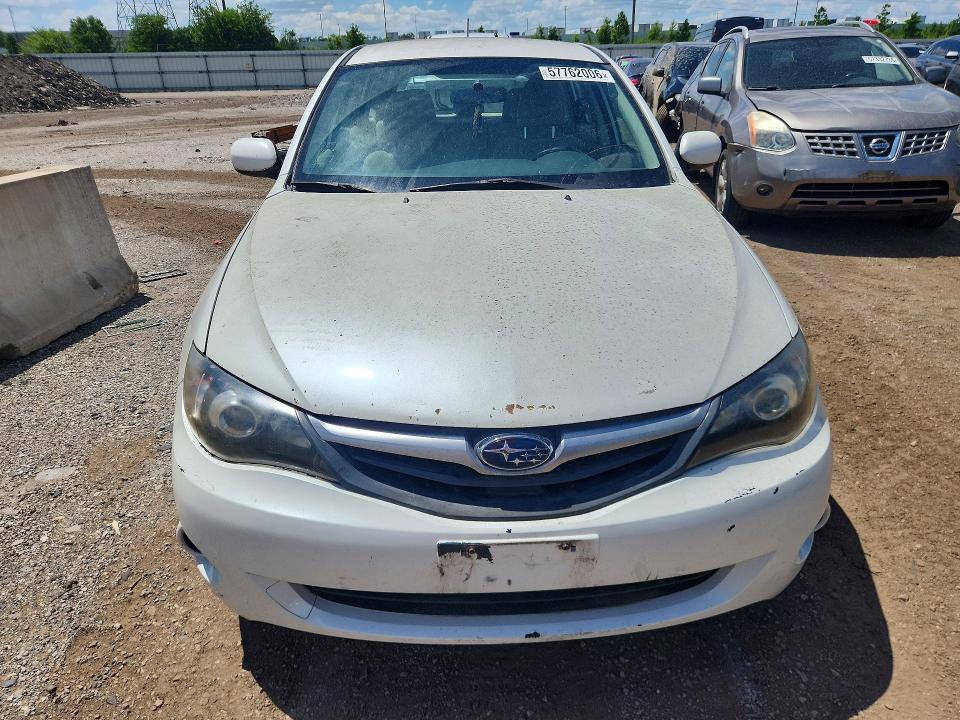 2011 Subaru Impreza VIN JF1GH6A62BH809331 COPART salvage auction — REAR END, Il - Certificate Of Title, sold $225 on 2026-07-28 (photo 5)