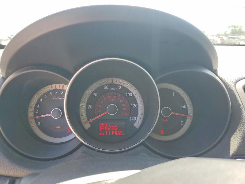 2012 Kia VIN KNAFU4A28C5586067 COPART salvage auction — FRONT END, Oh - Cert Of Title-Salvage, sold $575 on 2026-07-14 (photo 9)