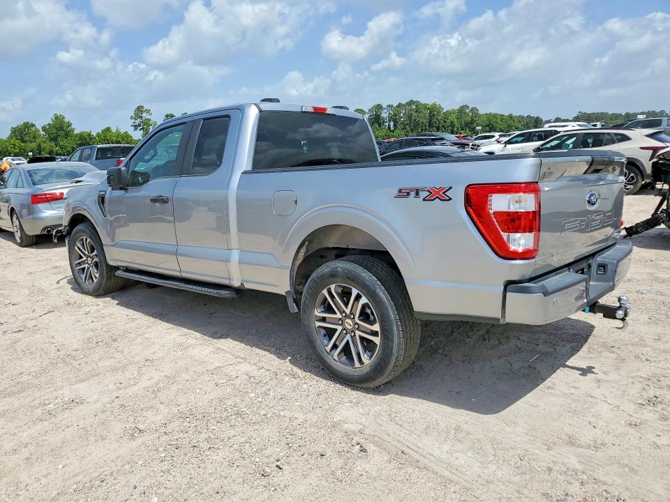 2021 Ford F-150 VIN 1FTEX1CP0MKE88263 COPART salvage auction — FRONT END, Tx - Certificate Of Title, sold $7,000 on 2026-07-31 (photo 2)