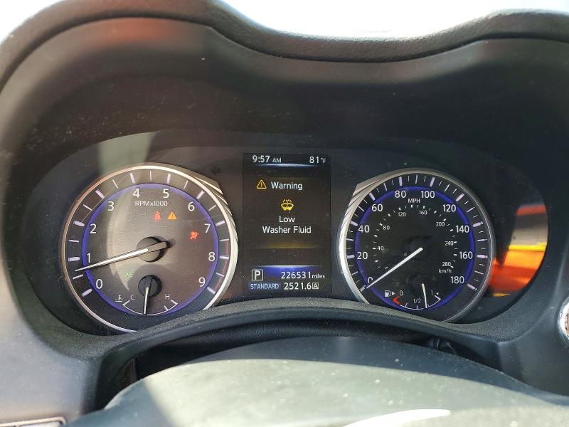 2015 Infiniti Q50 VIN JN1BV7AR2FM403174 COPART salvage auction — MINOR DENT/SCRATCHES, Oh - Cert Of Title-Rebuilt Salvage, sold $1,300 on 2026-07-10 (photo 9)