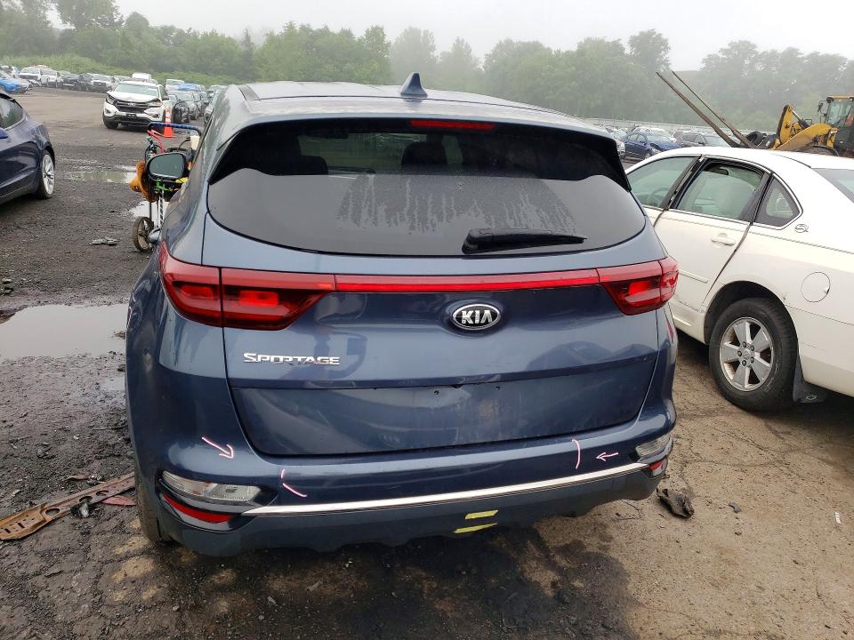 2020 Kia Sportage VIN KNDPMCAC8L7808637 COPART salvage auction — SIDE, Ct - Cert Of Title-Salvage, sold $3,550 on 2026-07-24 (photo 6)
