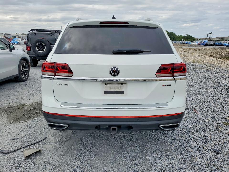 2021 Volkswagen Atlas VIN 1V2BR2CA0MC530972 COPART salvage auction — FRONT END, Fl - Certificate Of Destruction, sold $3,950 on 2026-07-10 (photo 6)