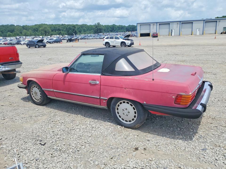 1987 Mercedes-benz 560 VIN WDBBA48D4HA069993 COPART salvage auction — MINOR DENT/SCRATCHES, Ar - Certificate Of Title, sold $1,800 on 2026-07-22 (photo 2)