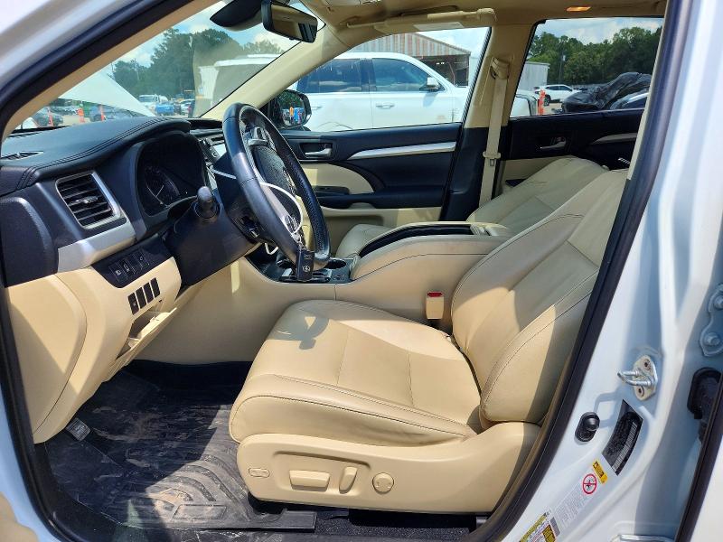 2019 Toyota Highlander VIN 5TDKZRFH7KS568164 COPART salvage auction — REAR END, La - Cert Of Title-Salvage, sold $7,200 on 2026-07-24 (photo 7)