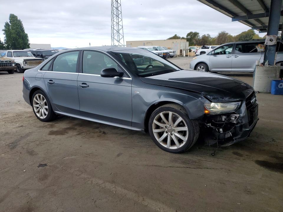 2014 Audi A4 VIN WAUAFAFL2EN027251 COPART salvage auction — FRONT END, CA - SALVAGE CERTIFICATE, sold $175 on 2026-07-23 (photo 4)
