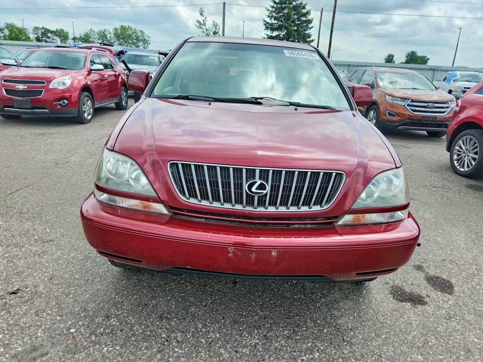 1999 Lexus Rx 300 VIN JT6GF10U9X0043811 COPART salvage auction — UNDERCARRIAGE, Mn - Cert Of Title-Prior Salvage, sold $575 on 2026-07-28 (photo 5)
