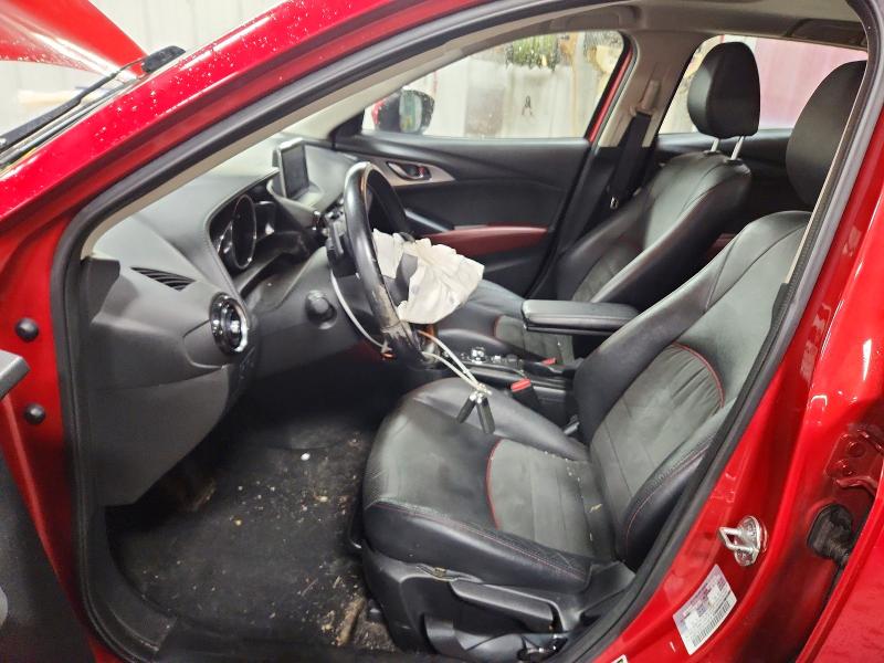 2016 Mazda Cx-3 VIN JM1DKBD77G0125716 COPART salvage auction — FRONT END, Il - Salvage Certificate, sold $925 on 2026-07-28 (photo 7)