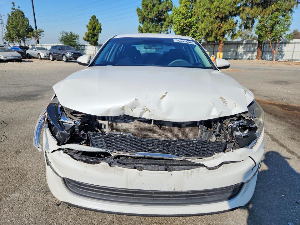 2016 Kia VIN 5XXGT4L30GG055401 COPART salvage auction — FRONT END, Ca - Salvage Certificate, sold $1,250 on 2026-07-28 (photo 5)