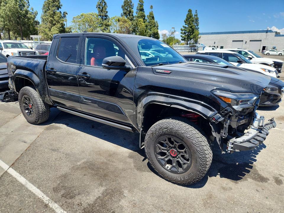 2025 Toyota Tacoma VIN 3TYLC5LN2ST028427 COPART salvage auction — FRONT END, Ca - Salvage Certificate, sold $46,750 on 2026-08-25 (photo 4)