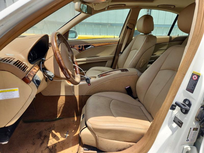 2009 Mercedes-benz E-class VIN WDBUF22X99B396483 COPART salvage auction — FRONT END, Al - Cert Of Title-Salvage Title (P), sold $2,700 on 2026-07-27 (photo 7)