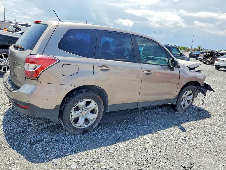 2014 Subaru Forester VIN JF2SJAACXEH507079 COPART salvage auction — FRONT END, Fl - Cert Of Title Slvg Rebuildable, sold $375 on 2026-07-14 (photo 3)