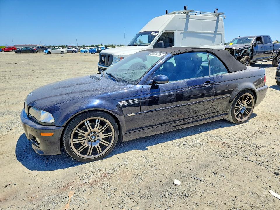 2006 BMW M3 VIN WBSBR93486PK10792 COPART salvage auction — WATER/FLOOD, Ca - Salvage Certificate, sold $7,800 on 2026-08-04 (photo 1)