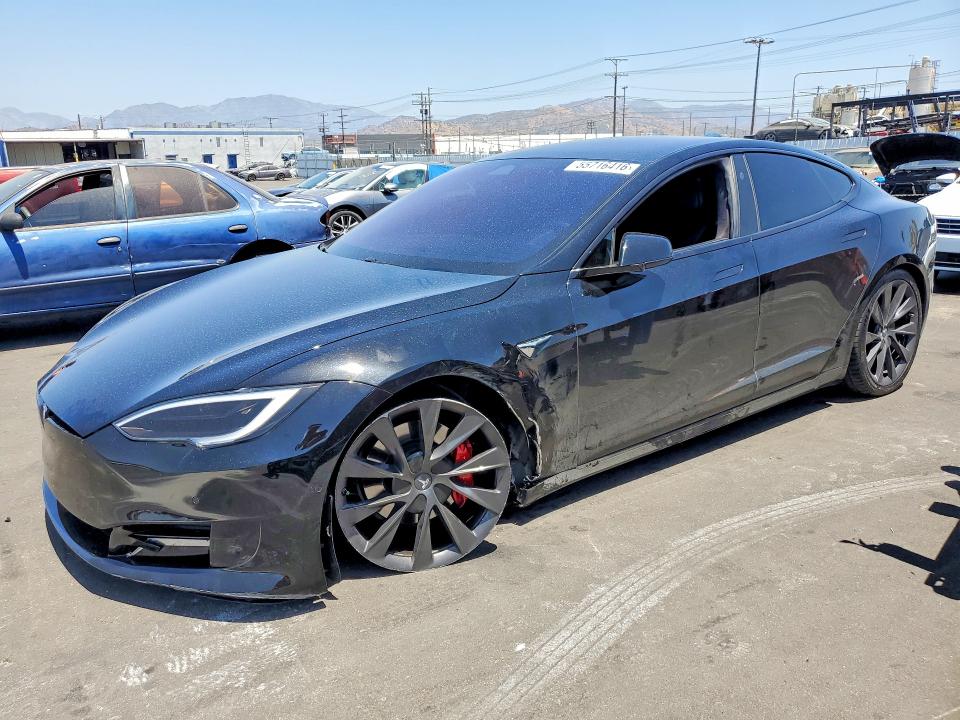 2021 Tesla VIN 5YJSA1E43MF423380 COPART salvage auction — UNDERCARRIAGE, Ca - Salvage Certificate, sold $16,200 on 2026-07-20 (photo 1)