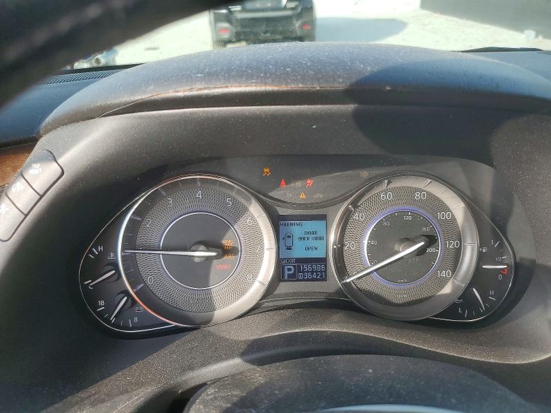 2011 Infiniti Qx56 VIN JN8AZ2NF1B9500187 COPART salvage auction — FRONT END, Sc - Cert Of Title-Salvage, sold $1,600 on 2026-07-27 (photo 9)