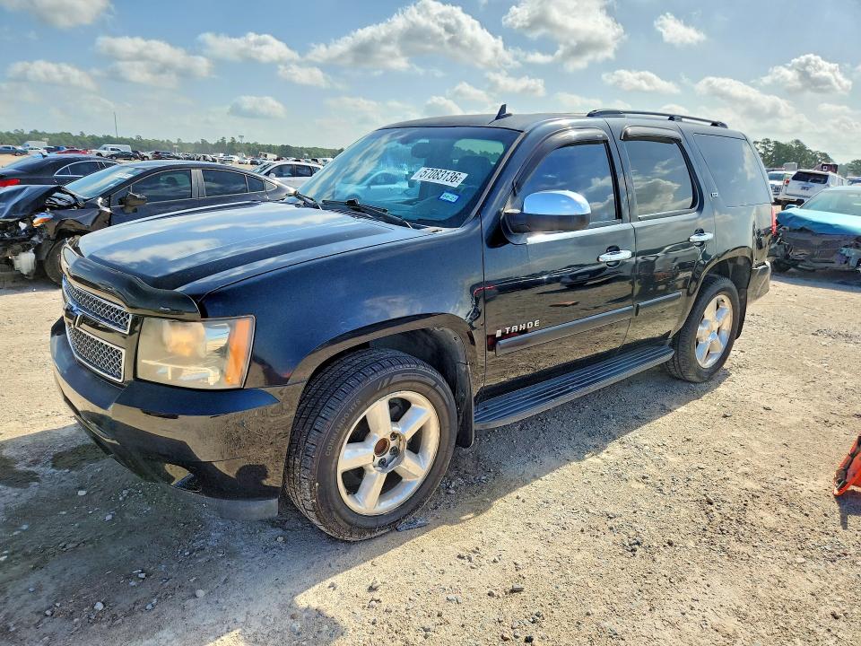 2008 Chevrolet Tahoe VIN 1GNFC13068R217733 COPART salvage auction — REAR END, TX - SALVAGE VEHICLE TITLE (P), sold $850 on 2026-07-02 (photo 1)
