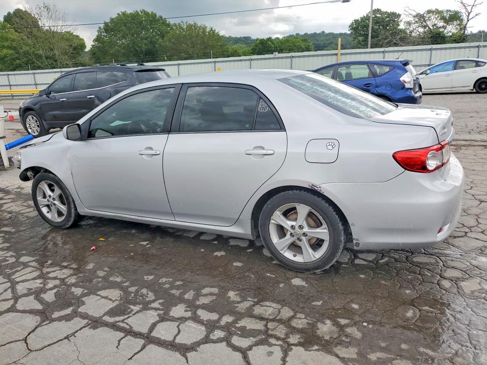 2012 Toyota Corolla VIN 5YFBU4EE8CP038627 COPART salvage auction — FRONT END, TN - SALVAGE CERTIFICATE, sold $2,850 on 2026-07-27 (photo 2)