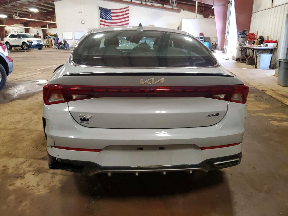 2022 Kia K5 VIN 5XXG64J2XNG156136 COPART salvage auction — FRONT END, Fl - Certificate Of Destruction, sold $2,300 on 2026-07-31 (photo 6)