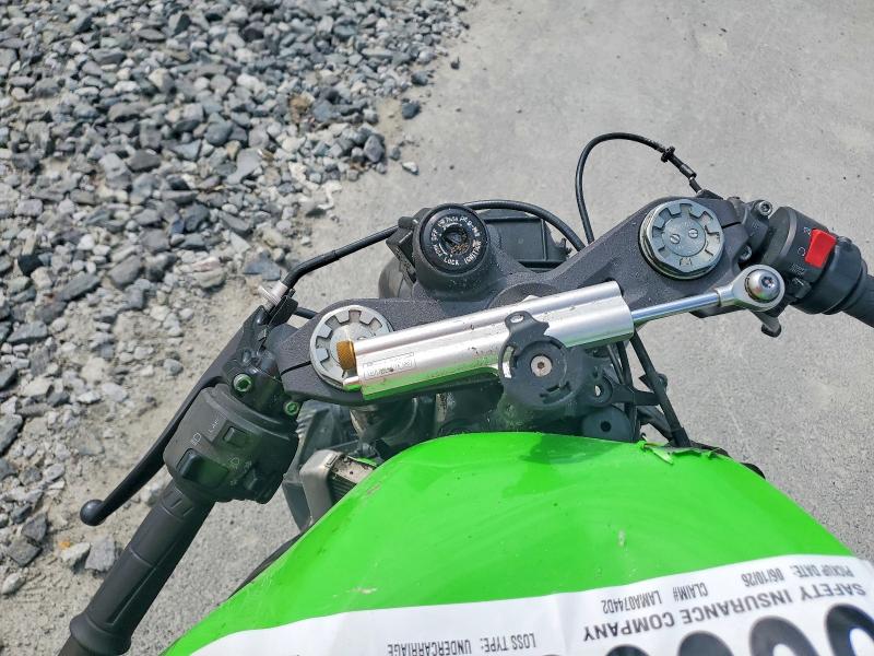 2012 Kawasaki Zx600 VIN JKAZX4R12CA034049 COPART salvage auction — FRONT END, Ma - Cert Of Title-Reconstrctd Coll, sold $750 on 2026-07-09 (photo 7)