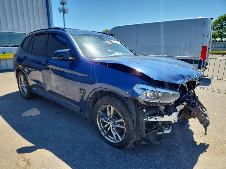 2020 BMW X3 VIN 5UXTY5C03LLT32790 COPART salvage auction — FRONT END, Wv - Certificate Of Title, sold $4,100 on 2026-07-16 (photo 4)