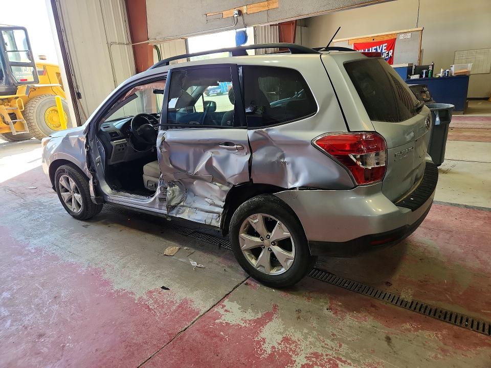 2015 Subaru Forester VIN JF2SJAFC6FH561568 COPART salvage auction — SIDE, Pa - Certificate Of Salvage, sold $1,550 on 2026-07-13 (photo 2)