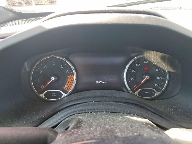 2021 Jeep Renegade VIN ZACNJDBB5MPM56243 COPART salvage auction — FRONT END, Pa - Certificate Of Salvage, sold $1,200 on 2026-08-13 (photo 9)