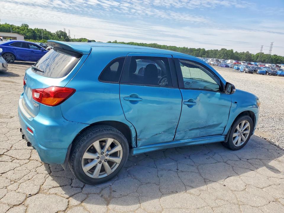 2012 Mitsubishi Outlander VIN JA4AP4AU0CZ004682 COPART salvage auction — SIDE, Ar - Cert Of Title-Salvage, sold $125 on 2026-07-21 (photo 3)