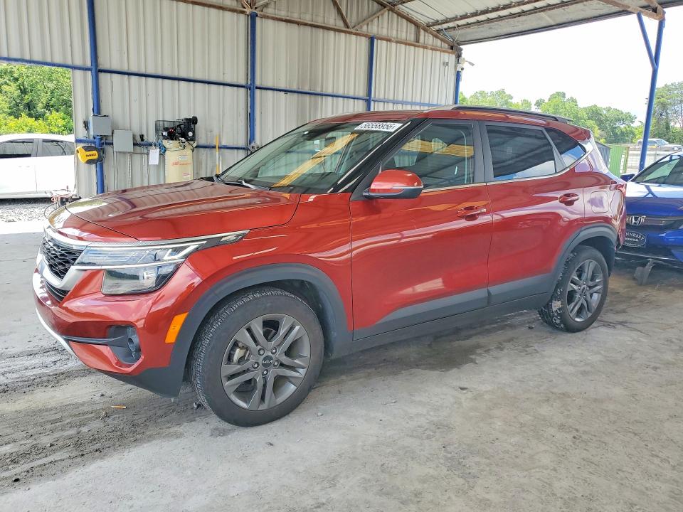 2023 Kia Seltos VIN KNDEU2AA6P7438181 COPART salvage auction — REAR END, Ga - Cert Of Title-Salvage, sold $7,000 on 2026-07-02 (photo 1)