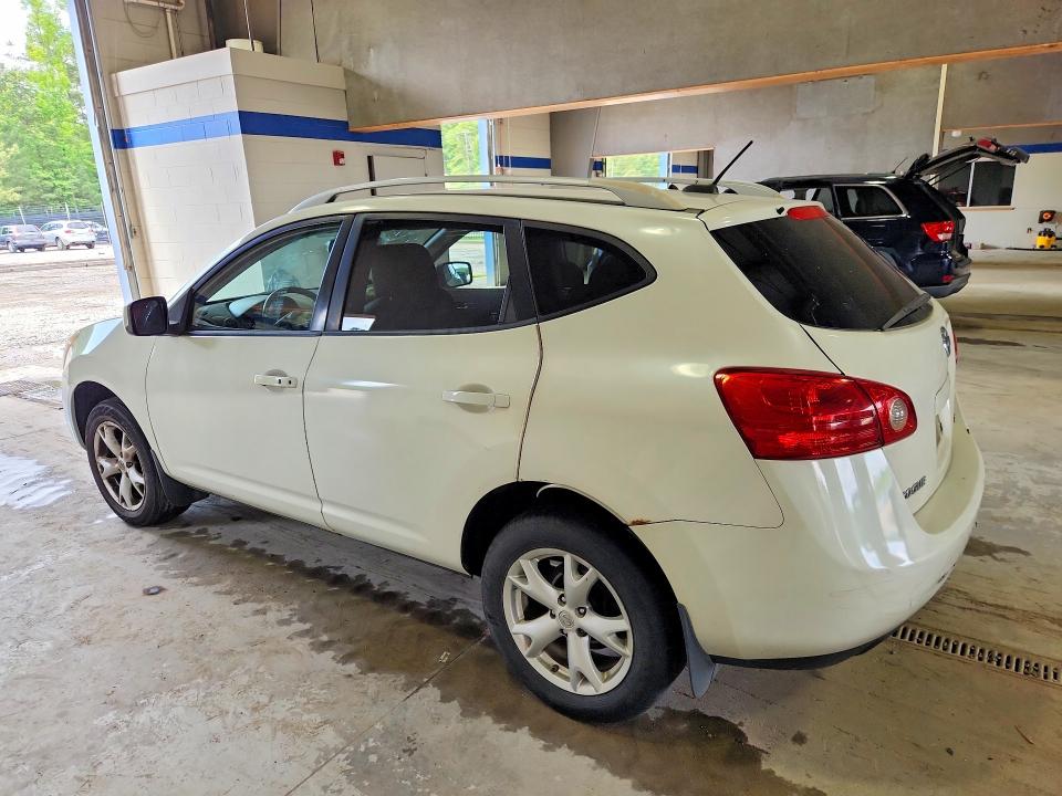 2008 Nissan Rogue sport VIN JN8AS58V38W131688 COPART salvage auction — REAR END, VA - CERT OF TITLE - SALVAGE, sold $275 on 2026-07-31 (photo 2)