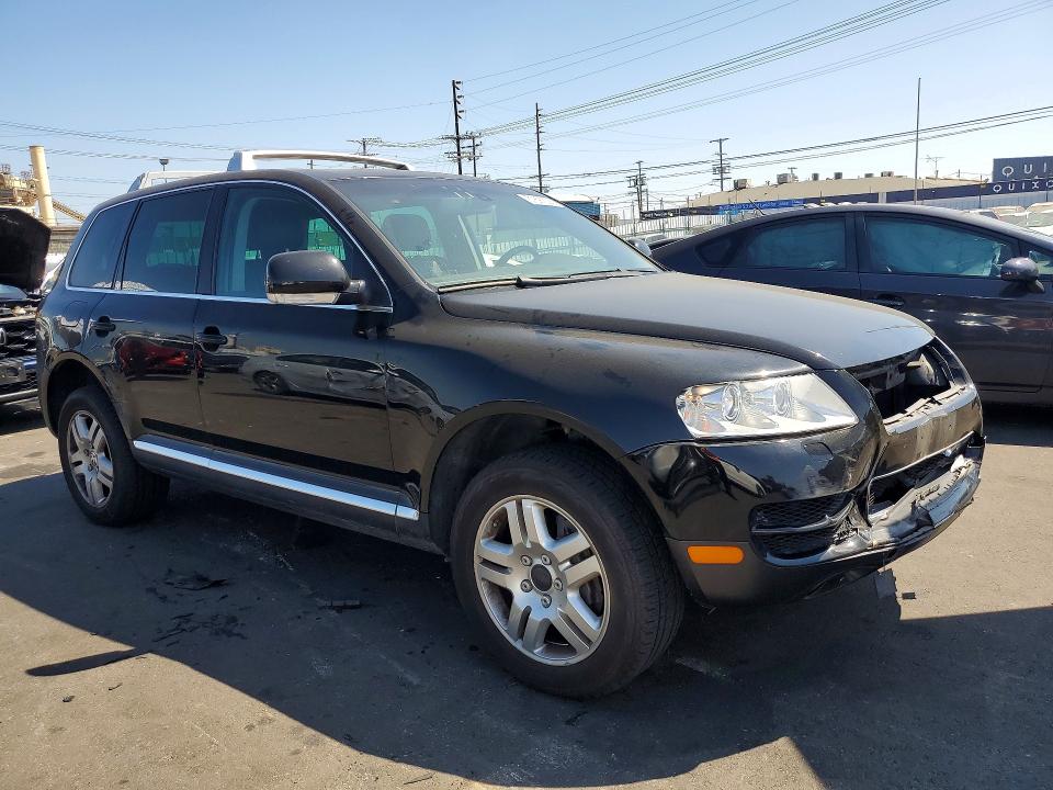 2004 Volkswagen Touareg VIN WVGCM67L94D014395 COPART salvage auction — FRONT END, CA - SALVAGE CERTIFICATE, sold $550 on 2026-07-18 (photo 4)