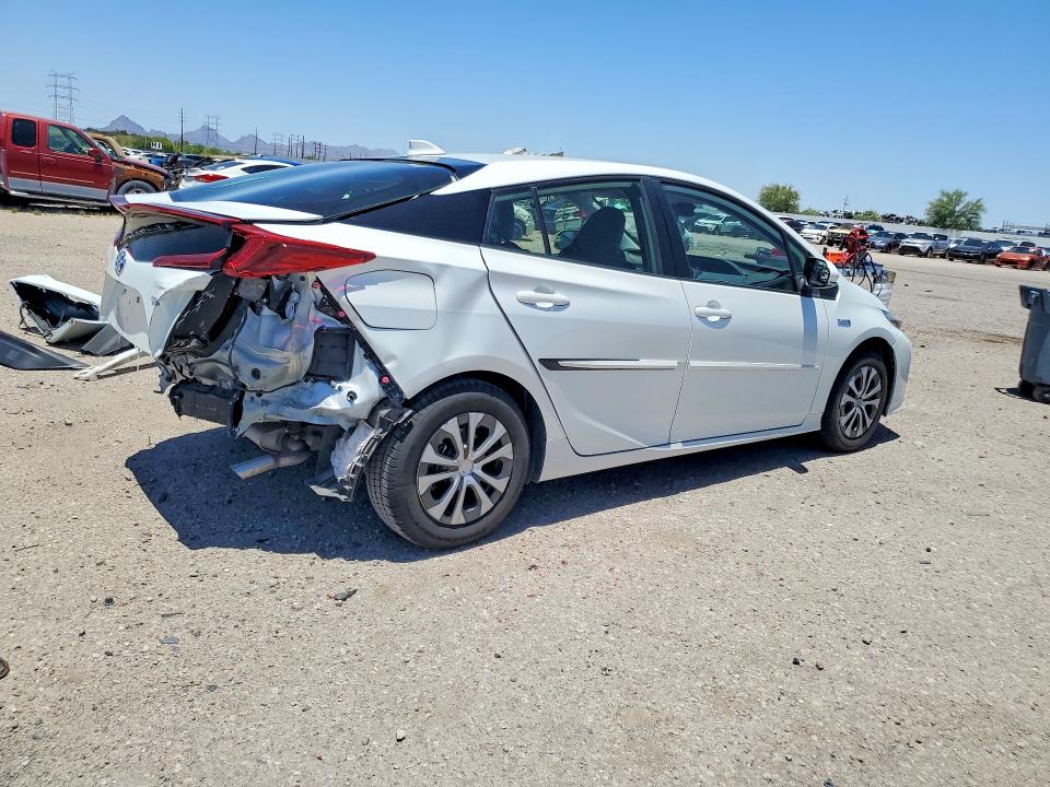 2021 Toyota VIN JTDKAMFPXM3191240 COPART salvage auction — REAR END, Az - Cert Of Title - Salvage, sold $8,200 on 2026-07-06 (photo 3)