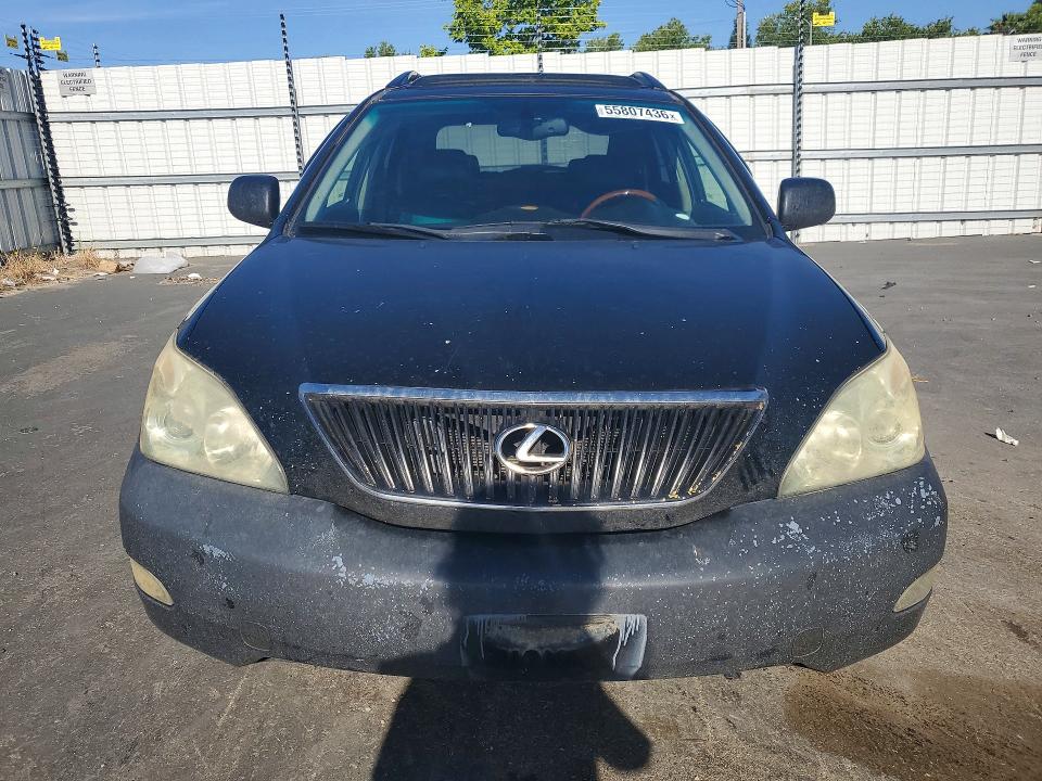 2005 Lexus Rx VIN JTJGA31U250054323 COPART salvage auction — REAR END, Ca - Salvage Certificate, sold $1,150 on 2026-07-07 (photo 5)