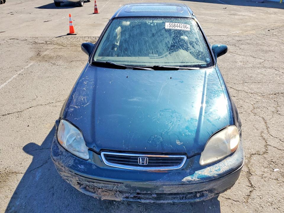 1997 Honda Civic VIN JHMEJ8648VS004660 COPART salvage auction — WATER/FLOOD, Ca - Salvage Certificate, sold $375 on 2026-07-10 (photo 5)