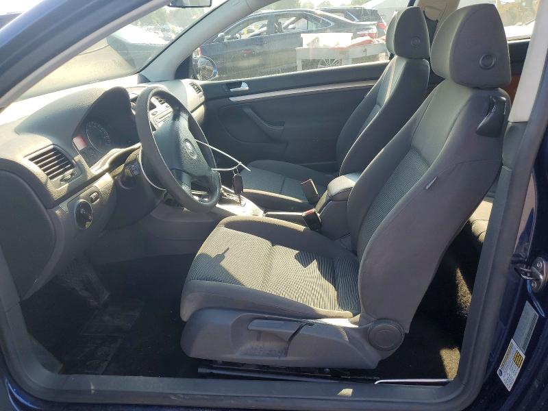2007 Volkswagen Golf VIN WVWBS71K67W258851 COPART salvage auction — REAR END, Nj - Cert Of Title-Salvage, sold $350 on 2026-07-28 (photo 7)