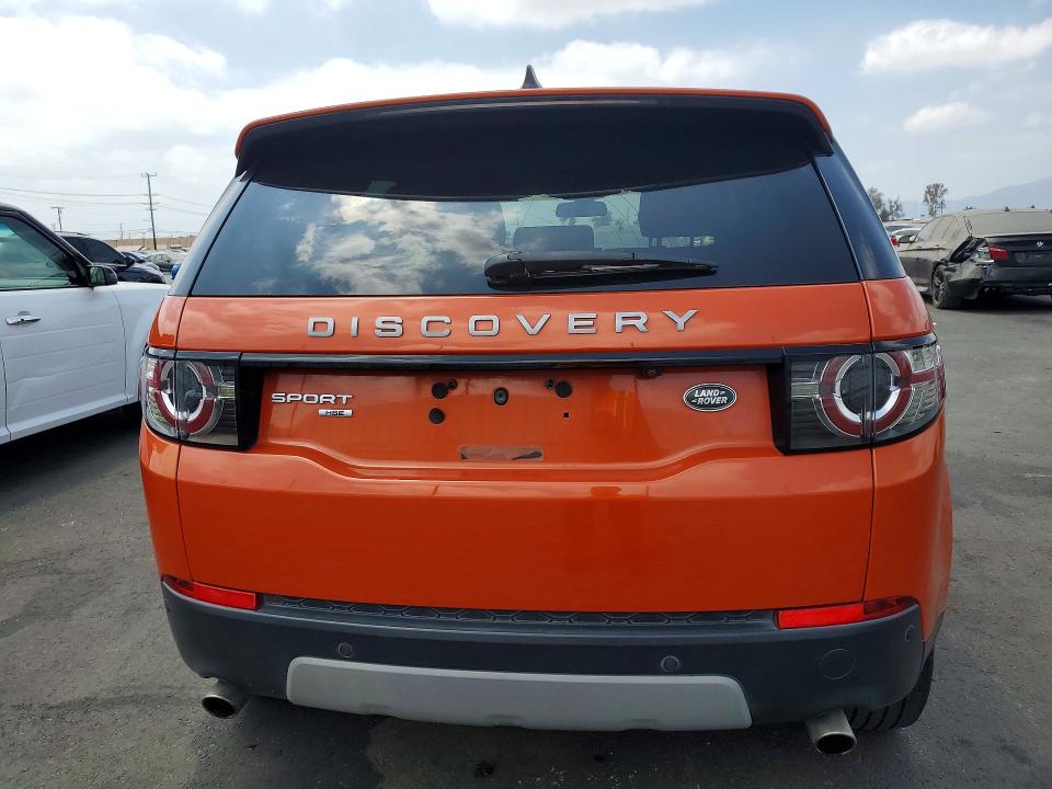 2017 Land rover Discovery sport VIN SALCR2BG7HH648272 COPART salvage auction — MINOR DENT/SCRATCHES, Ca - Dis/Dlr/Exp Only Clean Title, sold $3,200 on 2026-07-27 (photo 6)
