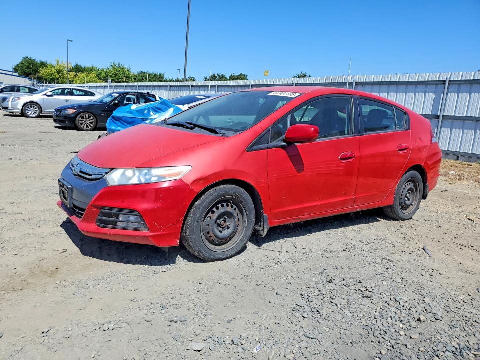 2014 Honda Insight VIN JHMZE2H59ES003073 COPART salvage auction — FRONT END, CA - DIS/DLR/EXP APP FOR DUP CLEAN, sold $225 on 2026-07-16 (photo 1)