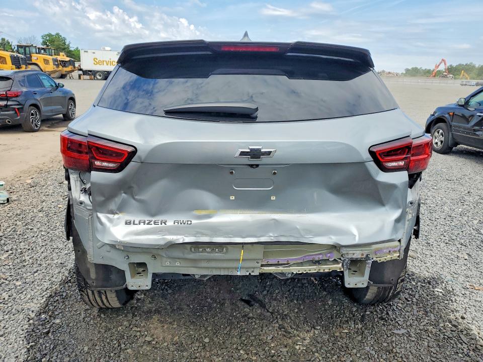 2023 Chevrolet Blazer VIN 3GNKBHR4XPS124665 COPART salvage auction — REAR END, Nj - Cert Of Title-Salvage, sold $9,500 on 2026-07-28 (photo 6)